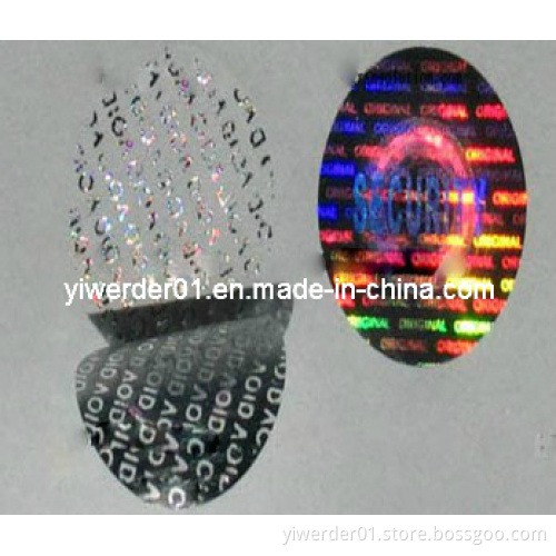 Custom Security Warranty Seal Laser Label (H-026)